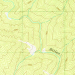 United States Geological Survey Dillon Mountain, CA (1983, 24000-Scale) digital map