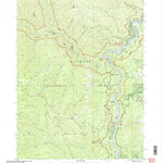 United States Geological Survey Dillon Mountain, CA (2001, 24000-Scale) digital map