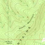 United States Geological Survey Dillon Mountain, NM (1965, 24000-Scale) digital map