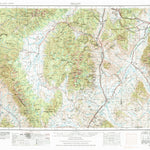 United States Geological Survey Dillon, MT-ID (1955, 250000-Scale) digital map