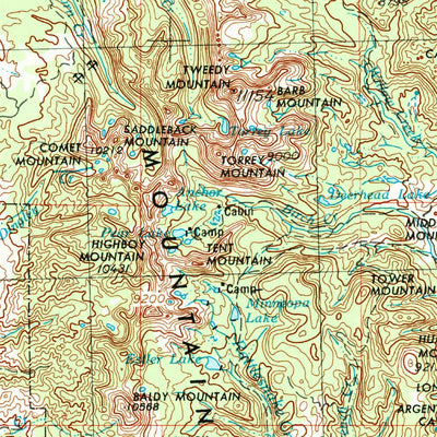 United States Geological Survey Dillon, MT-ID (1955, 250000-Scale) digital map