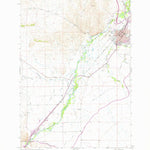 United States Geological Survey Dillon West, MT (1963, 24000-Scale) digital map