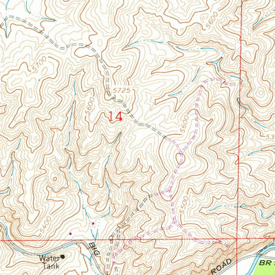 United States Geological Survey Dillon West, MT (1963, 24000-Scale) digital map