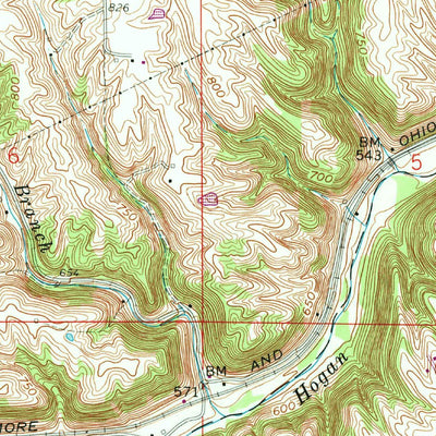 Dillsboro, IN (1958, 24000-Scale) Map by United States Geological ...