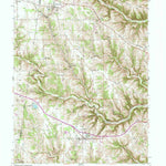 United States Geological Survey Dillsboro, IN (1992, 24000-Scale) digital map