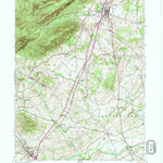 United States Geological Survey Dillsburg, PA (1952, 24000-Scale) digital map