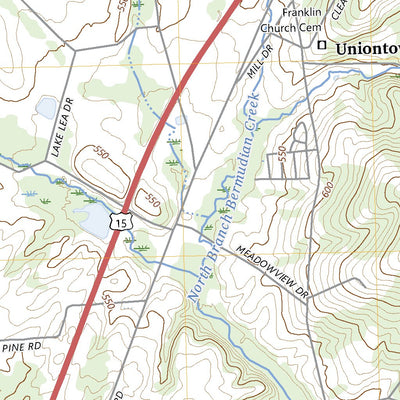 United States Geological Survey Dillsburg, PA (2023, 24000-Scale) digital map