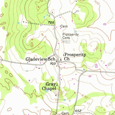 United States Geological Survey Dillton, TN (1956, 24000-Scale) digital map
