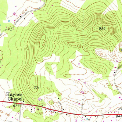 United States Geological Survey Dillton, TN (1956, 24000-Scale) digital map