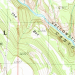 United States Geological Survey Dillworth Bench, WY (1987, 24000-Scale) digital map