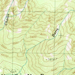 United States Geological Survey Dillworth Bench, WY (1987, 24000-Scale) digital map