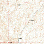 United States Geological Survey Dilts Ranch, WY (1949, 24000-Scale) digital map