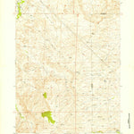 United States Geological Survey Dilts Ranch, WY (1950, 24000-Scale) digital map