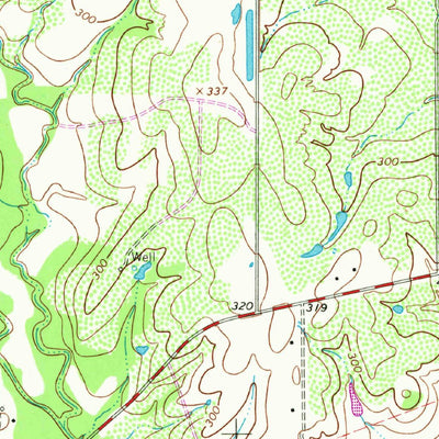 United States Geological Survey Dilworth, TX (1962, 24000-Scale) digital map