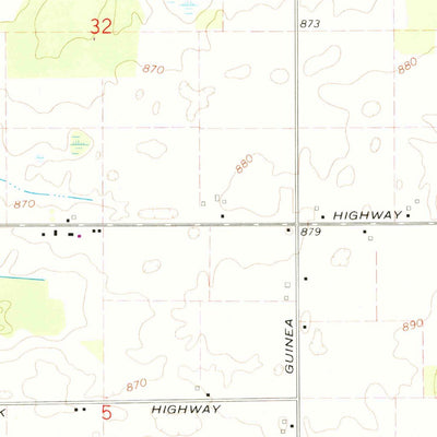 United States Geological Survey Dimondale, MI (1965, 24000-Scale) digital map
