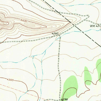 United States Geological Survey Dimple Hills, TX (1968, 24000-Scale) digital map