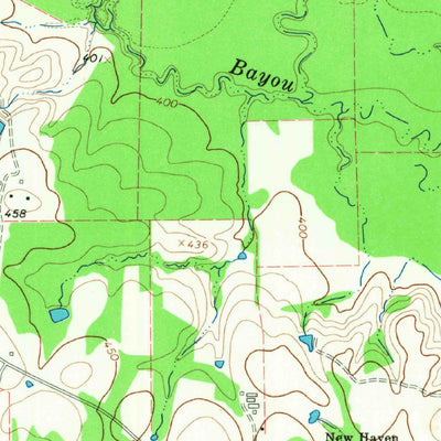 United States Geological Survey Dimple, TX (1964, 24000-Scale) digital map