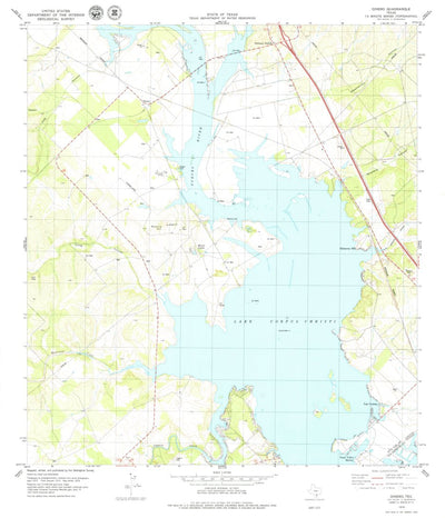 United States Geological Survey Dinero, TX (1979, 24000-Scale) digital map