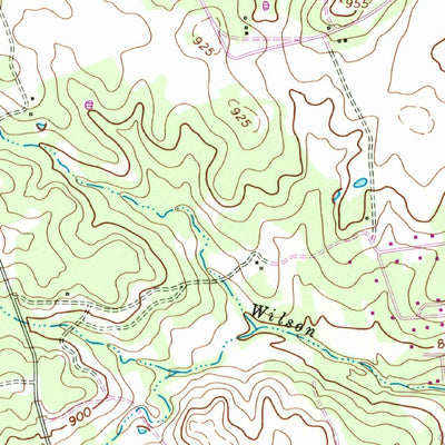 United States Geological Survey Ding Dong, TX (1958, 24000-Scale) digital map