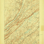 United States Geological Survey Dingmans Ferry, PA-NJ (1893, 62500-Scale) digital map