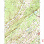 United States Geological Survey Dingmans Ferry, PA-NJ (1954, 62500-Scale) digital map