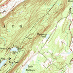 United States Geological Survey Dingmans Ferry, PA-NJ (1954, 62500-Scale) digital map