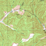 United States Geological Survey Dingus, KY (1992, 24000-Scale) digital map