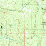 United States Geological Survey Dinkey Creek, CA (1982, 24000-Scale) digital map