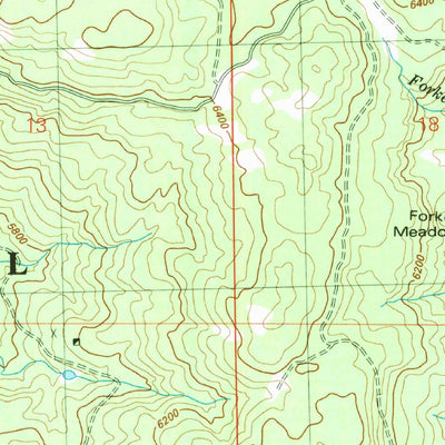 United States Geological Survey Dinkey Creek, CA (1982, 24000-Scale) digital map