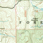 United States Geological Survey Dinkey Creek, CA (2004, 24000-Scale) digital map
