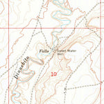 United States Geological Survey Dinnebito Spring, AZ (1967, 24000-Scale) digital map