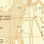 United States Geological Survey Dinner Island, FL (1937, 48000-Scale) digital map
