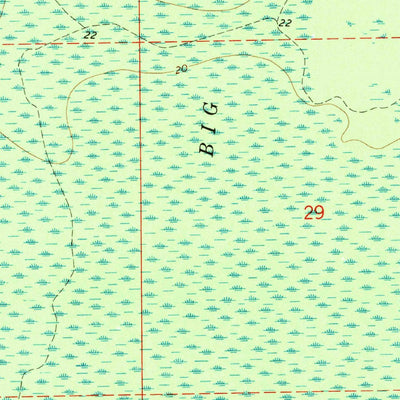 United States Geological Survey Dinner Island, FL (1970, 24000-Scale) digital map
