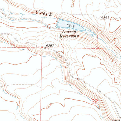 United States Geological Survey Dinner Station, NV (1971, 24000-Scale) digital map