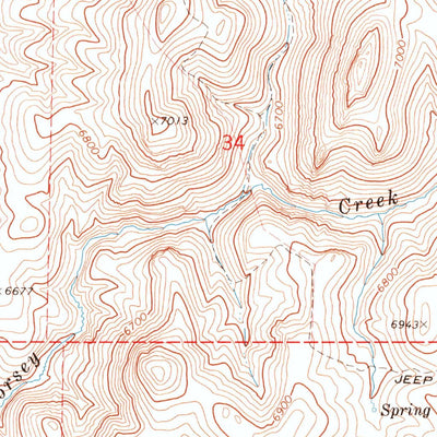 United States Geological Survey Dinner Station, NV (1971, 24000-Scale) digital map