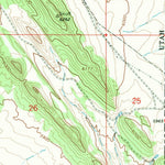 United States Geological Survey Dinosaur, CO-UT (1968, 24000-Scale) digital map