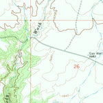 United States Geological Survey Dinosaur NW, UT (1968, 24000-Scale) digital map