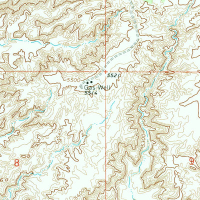 United States Geological Survey Dinosaur NW, UT (1968, 24000-Scale) digital map