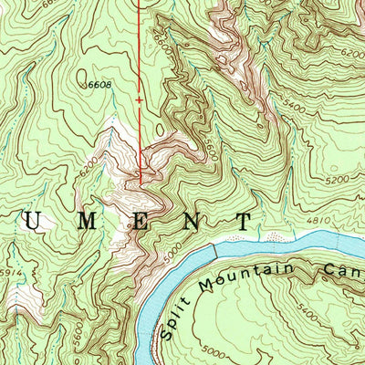 United States Geological Survey Dinosaur Quarry, UT (1965, 24000-Scale) digital map