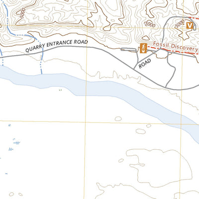 United States Geological Survey Dinosaur Quarry, UT (2023, 24000-Scale) digital map