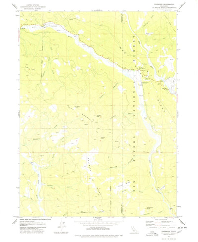 United States Geological Survey Dinsmore, CA (1977, 24000-Scale) digital map