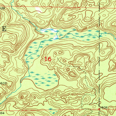United States Geological Survey Diorite, MI (1955, 24000-Scale) digital map