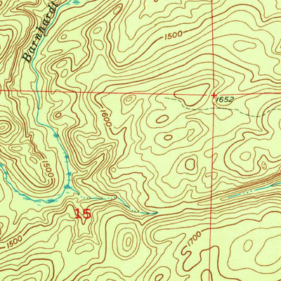 United States Geological Survey Diorite, MI (1955, 24000-Scale) digital map