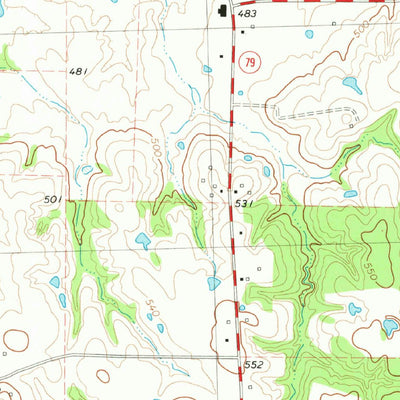 United States Geological Survey Direct, TX-OK (1980, 24000-Scale) digital map