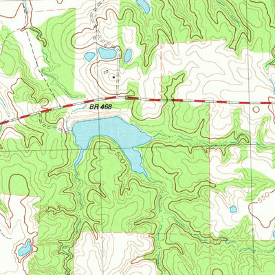United States Geological Survey Direct, TX-OK (1980, 24000-Scale) digital map