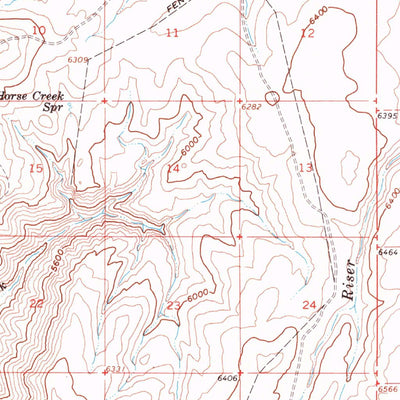 United States Geological Survey Disaster Peak, NV-OR (1961, 62500-Scale) digital map