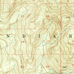 United States Geological Survey Disautel, WA (1952, 62500-Scale) digital map