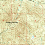 United States Geological Survey Disautel, WA (1952, 62500-Scale) digital map