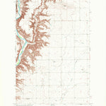 United States Geological Survey Discovery Butte, MT (1969, 24000-Scale) digital map