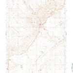 United States Geological Survey Dishpan Butte, WY (1953, 24000-Scale) digital map